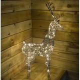 Kaemingk Reindeer Decoration Christmas Lamp 10cm