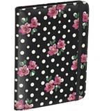 Accessorize kindle tablet cover case polka dot floral design built-in stand
