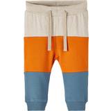 Multicoloured - Sweatshirt pants Trousers Name It Baby Color Block Sweatpants - Bluefin