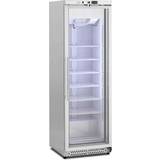 Silver Integrated Freezers Royal Catering 380 L glass door Silver