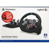 Game Controllers Logitech G29 Driving Force Racing Wheel Astro A10 Headset PS3, PS4, PS5, PC