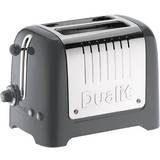 Bagel settings Toasters Dualit 2 Slot Lite Grey