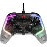 GameSir T4K LED Wired Gaming Controller for Windows 7/8/10/11 Switch & Android TV Box RGB Hue Color Lights PC Controller Joystick with Turbo/Programmable/Built-in 6-axis Gyro/Vibration/3.5m