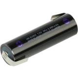 Panasonic eneloop pro aa Panasonic eneloop Pro ZLF Non-standard battery rechargeable AA Z solder tab NiMH 1.2 V 2450 mAh