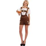 Lederhosen Fancy Dress Fun Shack Womens Bavarian Lederhosen Costume
