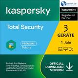 Kaspersky Total Security 2021/2022 3 Geräte 1 Jahr, Download
