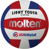 Molten Ms240-3 Light Touch Volleyball, Red/White/Blue