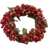 Villeroy & Boch Decorations Villeroy & Boch Winter Collage Accessories Berry Candle Wreath Red Decoration