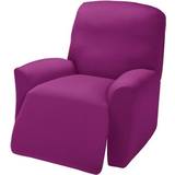 Loose Chair Covers Sanctuary Large Stretch Jersey Loose Chair Cover Purple