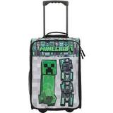 Double Wheel Children's Luggage BioWorld Minecraft Creeper Youth Soft Sided