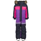 Breathable Material Snowsuits Didriksons Kid's Bjärven Coverall - Disco Purple (504966-I06)