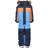 Breathable Material Snowsuits Didriksons Kid's Bjärven Coverall - Play Blue (504966-G07)