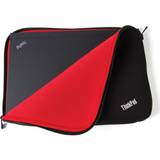 Red Sleeves Lenovo Thinkpad Fitted Reversible Sleeve 14" - Red/Black