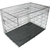 Gr8 Home Pet Dog Cage Folding Crate 42 Inch 109x71cm