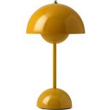 Yellow Table Lamps &Tradition Flowerpot VP9 Mustard Table Lamp 29.5cm