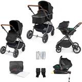 Extendable Sun Canopy Pushchairs Ickle Bubba Cosmo (Duo) (Travel system)