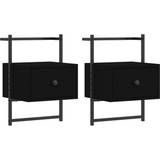 vidaXL Cabinets Bedside Table 35x30cm 2pcs