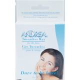 Andrea tweezeless wax for the face strip free hard tin wax heat on stove