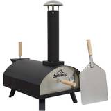 Dellonda Portable Wood-Fired Pizza Black/Stainless