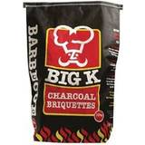 Coal & Briquettes Big K Charcoal Briquettes, 10kg, Black