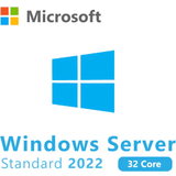 Office Software Microsoft MS SB Windows Server 2022 Std. x64 16Core [ES] DVD