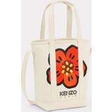 Kenzo Totes & Shopping Bags Kenzo Ecru Boke Brand-appliqué Cotton Tote bag