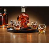 Whiskey Carafes InGenious The Source Skull Decanter Whiskey Carafe