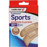 Masterplast First Aid Masterplast Pack of 40 Cushioned Sports Plasters