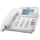 Geemarc telecom sa big button corded phone with integral answerphone