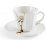 Seletti Cups & Mugs Seletti Kintsugi N3 Coffee With Saucer Cup