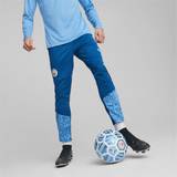 Corduroy Clothing Puma Manchester City Football Training Sweatpants, Lake Blue/Light Blue