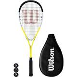 Wilson Hammer XP Squash Racket with Protective Cover 3 Squash Balls