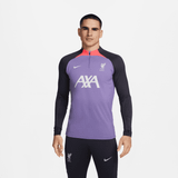 Liverpool FC T-shirts Nike Liverpool Long Sleeve Training Top 23/24 Purple-2xl