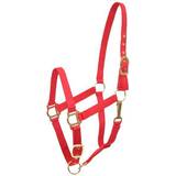 Gatsby Adjustable Nylon Halter with Snap - Red