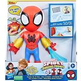 Hasbro Marvel Spidey and His Amazing Friends Electronic Suit Up Spidey, 10-Inch Action Figure, Preschool Toys for Kids Ages 3 and Up
