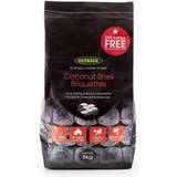 Outback BBQ Accessories Outback Hybrid Coconut Shell Briquettes 4kg