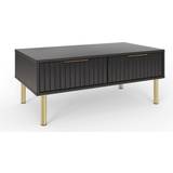 Black Coffee Tables GFW Nervata 2 Coffee Table