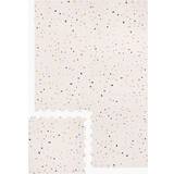 3 Sprouts Placemats 3 Sprouts EVA Foam Mat in Terrazzo Palest Pink 100% Eva Terrazzo Palest Pink