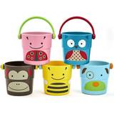 Skip Hop Zoo Stack & Pour Buckets 5-Pack