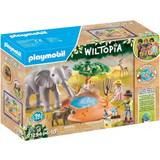 Elephant Play Set Playmobil Elephant at The Waterhole 71294