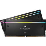 6000 MHz - 64 GB - DDR5 RAM Memory Corsair Dominator Titanium RGB Black DDR5 6000MHz 2x32GB (CMP64GX5M2B6000C30)