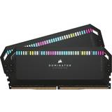Corsair 6400 MHz - DDR5 RAM Memory Corsair Dominator Platinum RGB Black DDR5 6400MHz 2x32GB (CMT64GX5M2B6400C32)