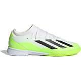 Indoor Football Shoes Children's Shoes adidas Junior X Crazyfast.3 IN - Cloud White/Core Black/Lucid Lemon