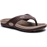 47 ½ Flip-Flops Shein Letter Graphic Toe Post Slippers - Brown