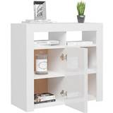 Cabinets vidaXL 804334 White High Gloss Sideboard 80x75cm