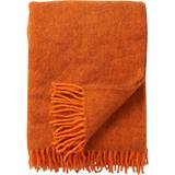 Klippan Yllefabrik Gotland Blankets Orange (200x130cm)