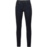 Levi's 721 High Rise Skinny Jeans - Dark Indigo Rinse/Blue