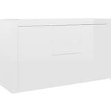 VidaXL Cabinets vidaXL 801847 High Gloss White Sideboard 120x69cm