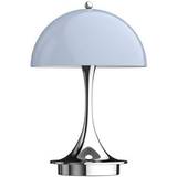 Louis Poulsen Table Lamps Louis Poulsen Panthella Portable Chrome /Opal Grey Table Lamp 23cm