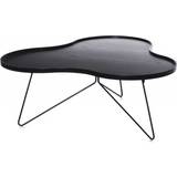 Swedese Flower Black Stained Coffee Table 107x114cm